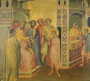 St. Eligius before King Clothar